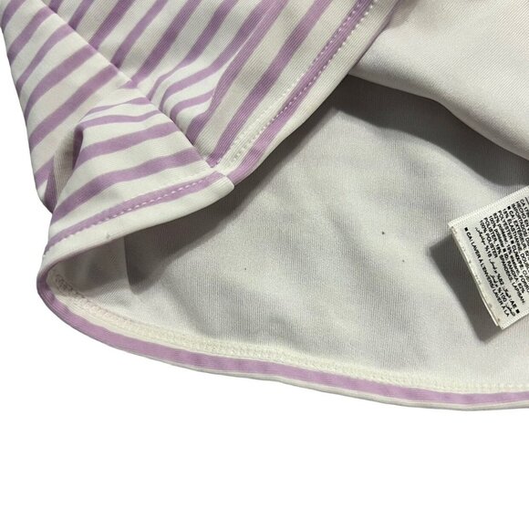Old Navy 12-18m Lavender Striped Starfish Swim Rashguard Shirt - Picture 9 of 9